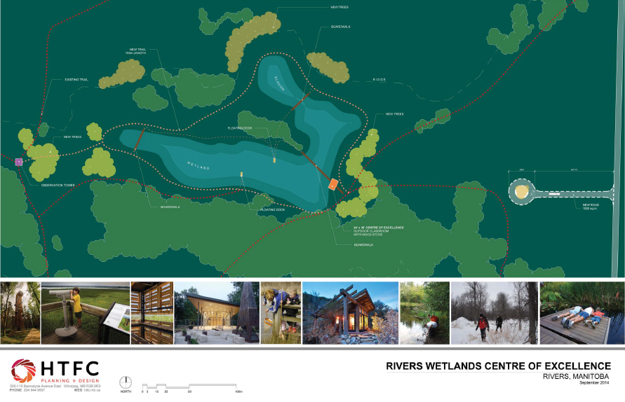Rivers Wetlands Centre of Excellence site plan